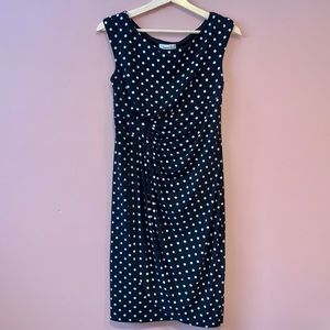 Dress Barn Polka Dot Sheath Dress